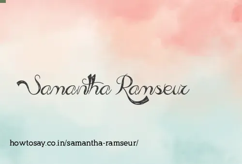 Samantha Ramseur