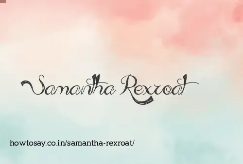 Samantha Rexroat
