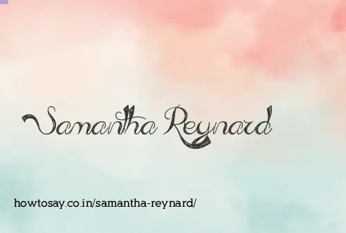 Samantha Reynard