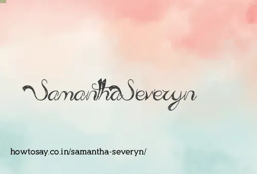 Samantha Severyn