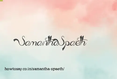 Samantha Spaeth