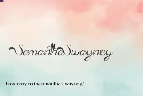 Samantha Swayney