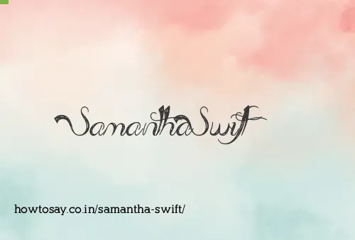 Samantha Swift