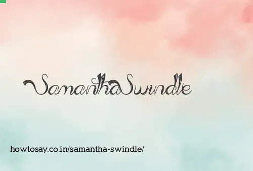 Samantha Swindle