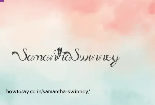 Samantha Swinney