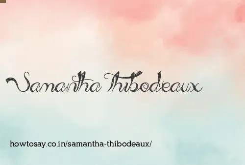 Samantha Thibodeaux