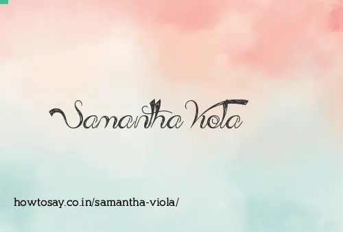 Samantha Viola