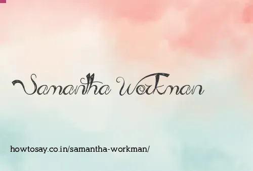 Samantha Workman