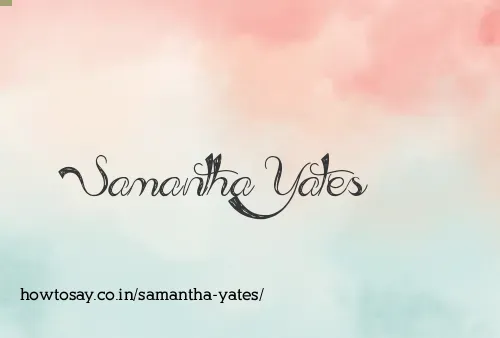 Samantha Yates