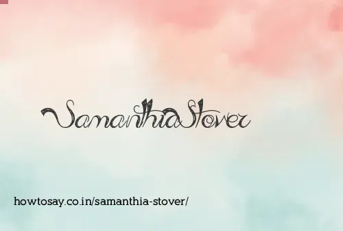 Samanthia Stover