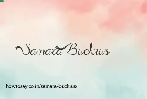 Samara Buckius