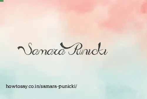 Samara Punicki