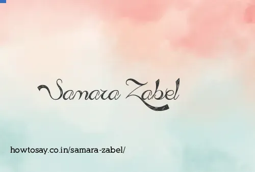 Samara Zabel