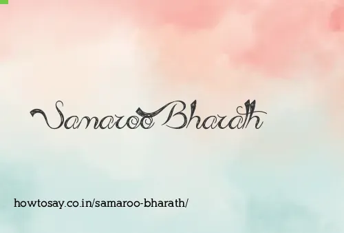 Samaroo Bharath