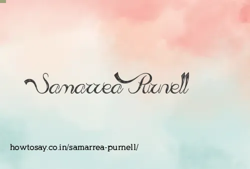 Samarrea Purnell