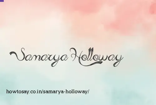 Samarya Holloway