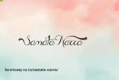 Samata Narra