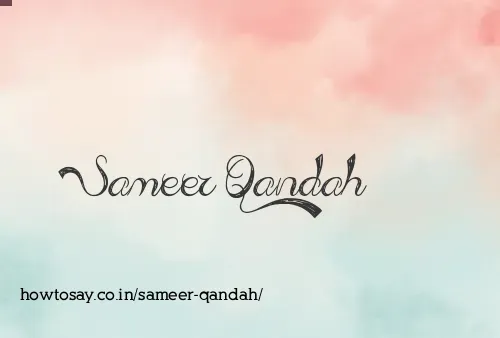 Sameer Qandah