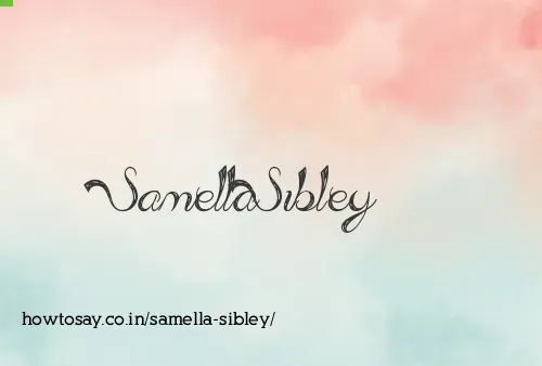 Samella Sibley