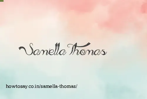 Samella Thomas