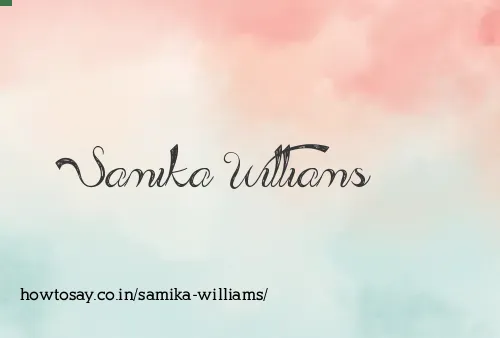 Samika Williams