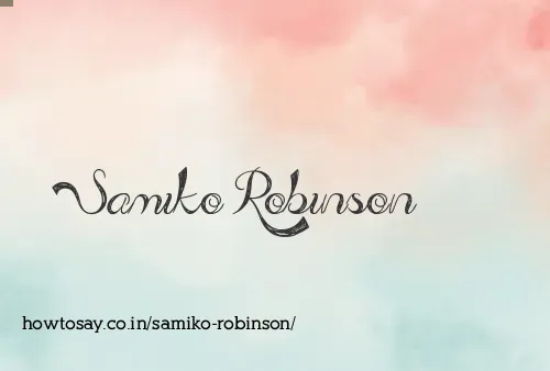 Samiko Robinson