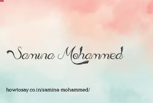 Samina Mohammed