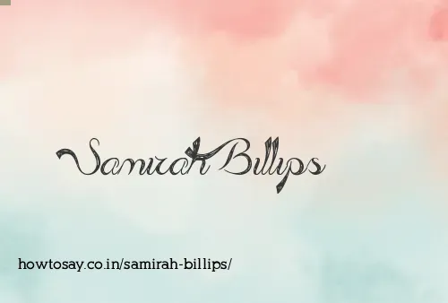 Samirah Billips