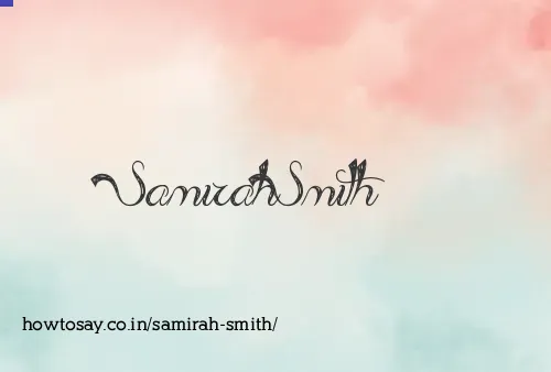 Samirah Smith