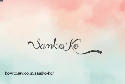Samko Ko