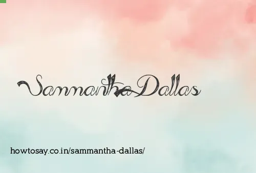 Sammantha Dallas