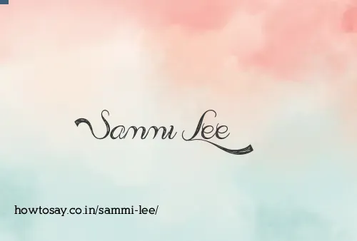 Sammi Lee