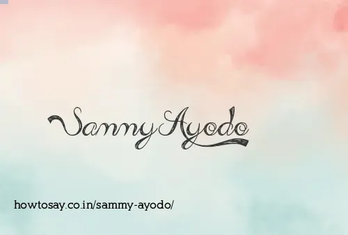Sammy Ayodo