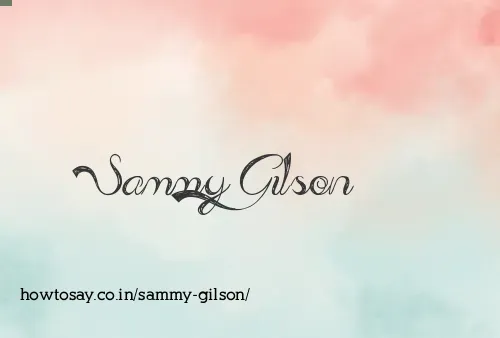 Sammy Gilson