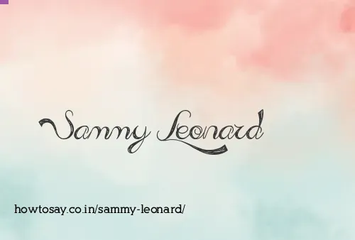 Sammy Leonard