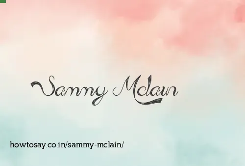 Sammy Mclain