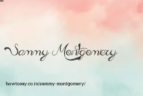 Sammy Montgomery
