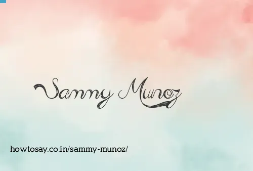 Sammy Munoz