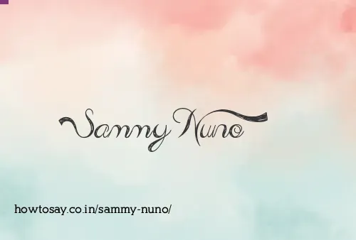 Sammy Nuno