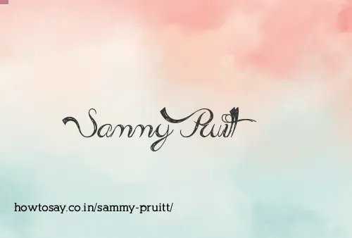 Sammy Pruitt