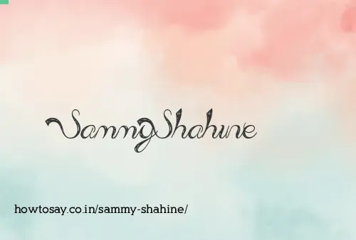 Sammy Shahine