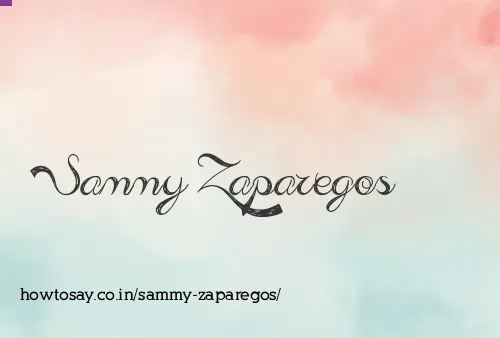 Sammy Zaparegos