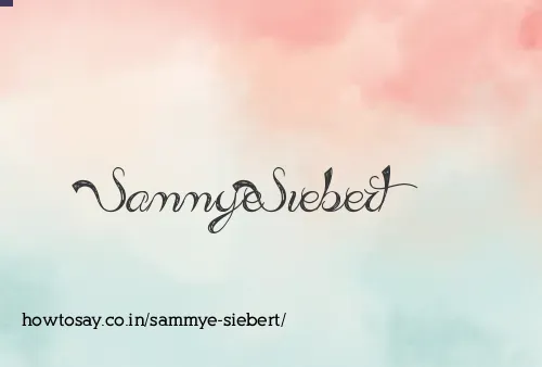 Sammye Siebert