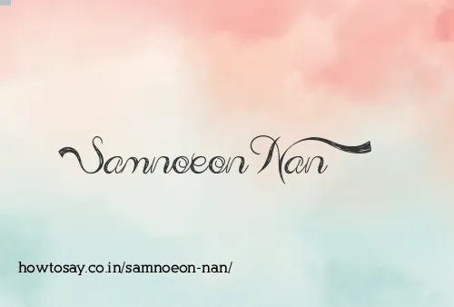 Samnoeon Nan