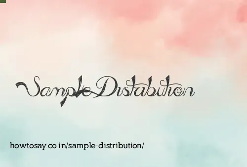 Sample Distribution