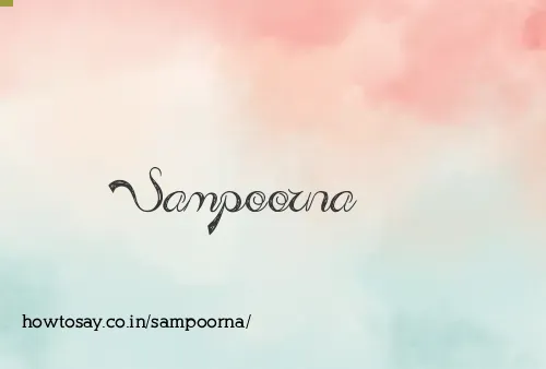 Sampoorna