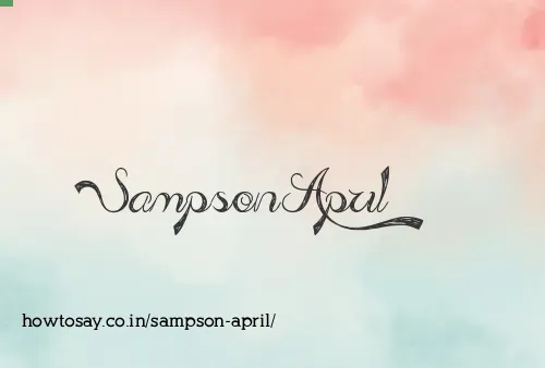Sampson April
