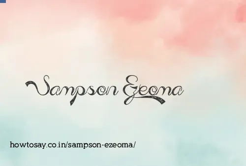 Sampson Ezeoma