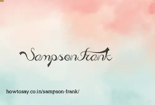 Sampson Frank
