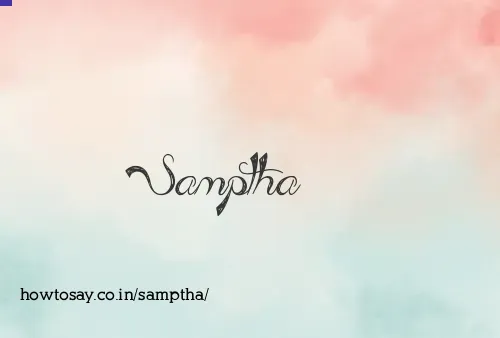 Samptha